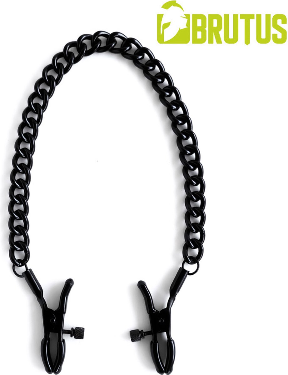 Goedkoopste BRUTUS METAL - CROCODILE - Nipple Clamps - Black