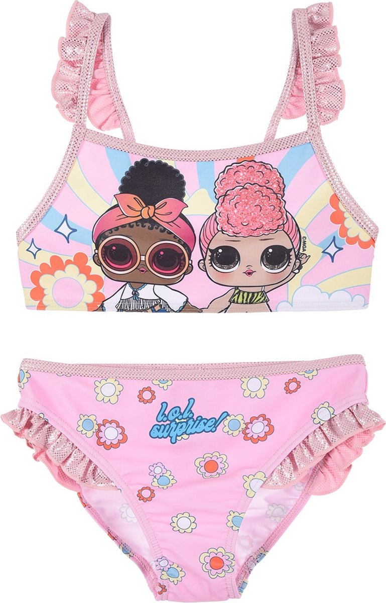 L.O.L. Surprise! - Bikini - Roze- Maat 140