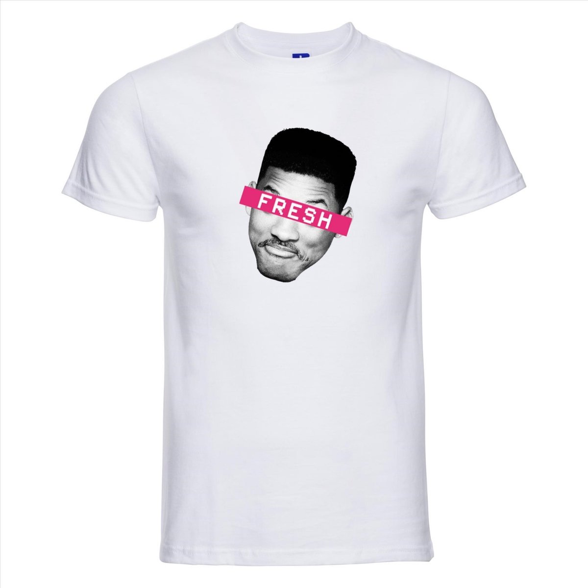 T-shirt Fresh | Wit | Maat L