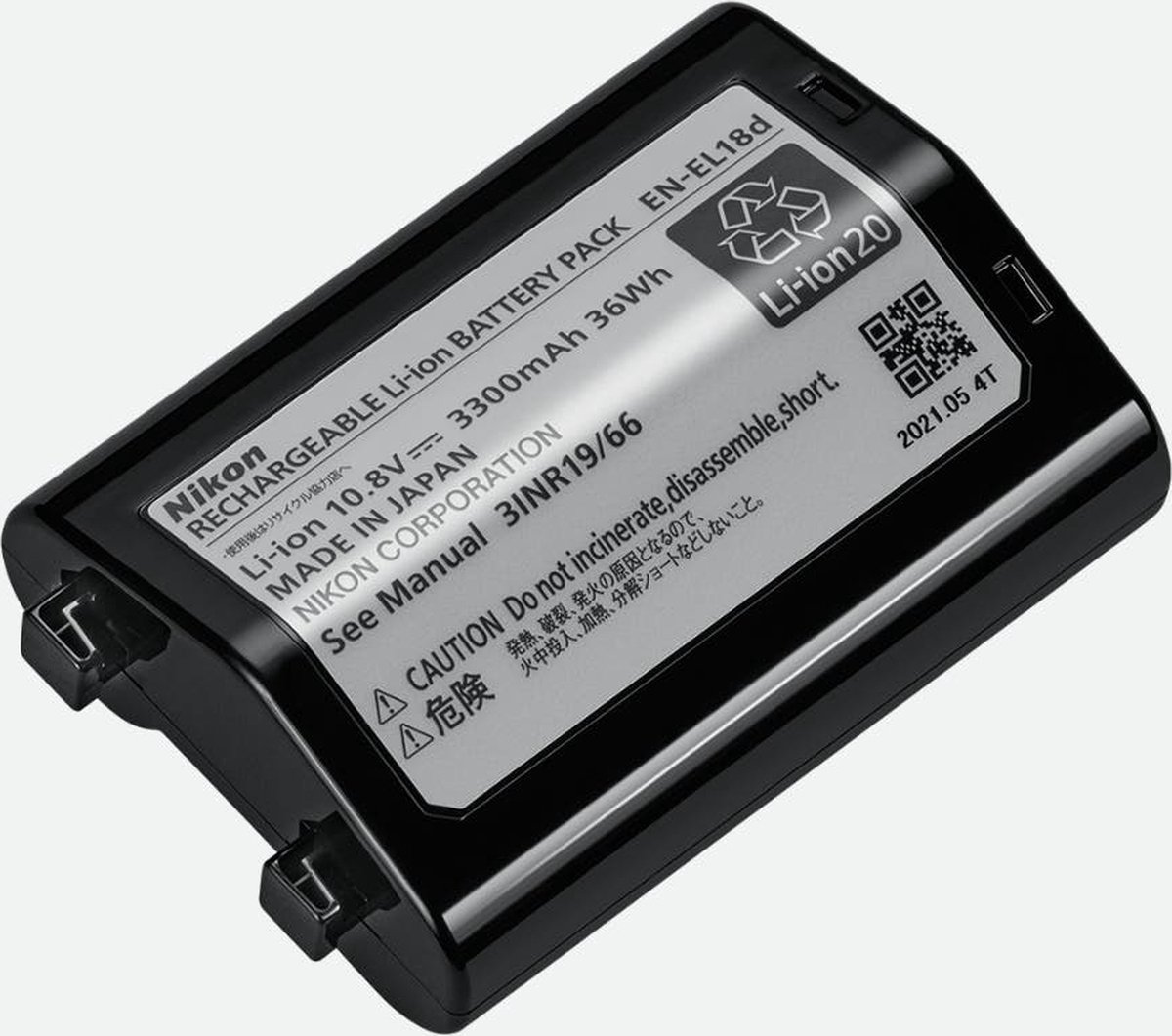 Nikon oplaadbare accu Li-ion Battery EN-EL18d