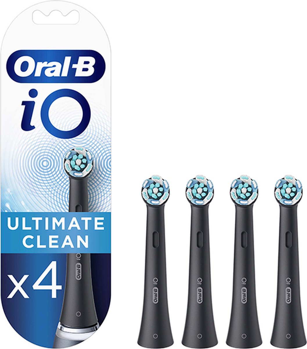 Oral-B iO Ultimate Clean 4210201342809 opzet borstel 4 stuk(s) Zwart