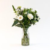 Bouquet Crisp | Flowers In Mixed With & Green Colors | 50Cm Length