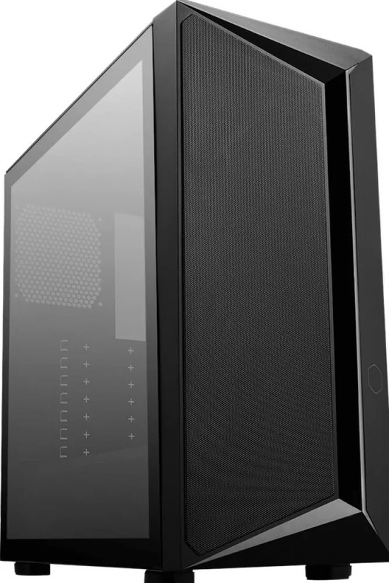 Cooler Master CMP 510 ARGB - Midtowermodel Micro-ATX, Mini-ITX - geen voeding (ATX) - Gehard glas - USB/Audio - zwart