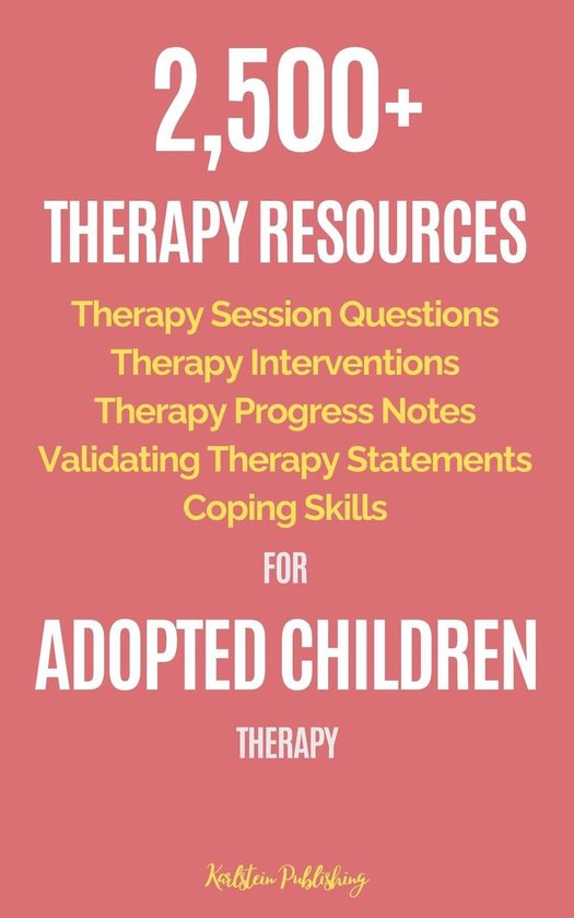 2,500+ Therapy Resources for Adopted Children Therapy (ebook ...
