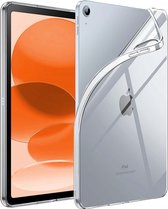 Hoesje Geschikt voor iPad 2022 Tablet Hoes Siliconen Case - Shockproof Back Cover Geschikt voor iPad 10 - Transparant