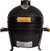 Patton Kamado Grill 16" - Table chef - Tafel model - Classic Black/Mat