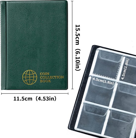 Importa Set Van Gewatteerd Muntenalbum Met Cassette 0811K Populair De Luxe Met Goudopdruk Muntenalbum Incl 5 Muntbladen En Schutbladen Verkrijgbaar In Verschillende Kleuren