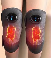 Ontspannende 3-in-1 Vibratie Verwarmende Massager Wrap - Voor Knie, Elleboog en Schouder Comfort - 3 Verstelbare Trillingen en Verwarmingsmodi - USB Oplaadbaar