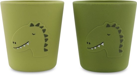 Trixie Silicone cup 2-pack - Mr. Dino