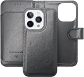 Casemania - iPhone 14 Pro - Bookcase incl. Pasjeshouder - Zwart