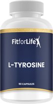 Fit for Life L-Tyrosine - Aminozuur - Geschikt voor veganisten en vegetariërs - 1200 mg - 90 capsules