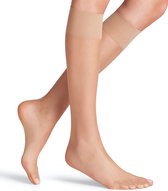 FALKE Shelina 12 DEN chaussettes hautes pour femmes - beige (brasil) - Taille: 39-42