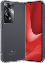 Hoes Geschikt voor OPPO A79 Hoesje Cover Siliconen Back Case Hoes - Transparant