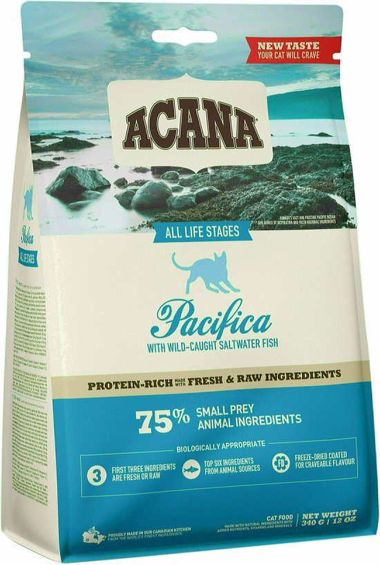 Acana Cat Pacifica Zeevis - Kattenvoer - 340 g