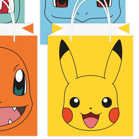 pokemon 8 pièces Boîte cadeau Pokemon Pikachu Faveurs de fête