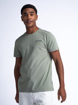 Petrol Industries - Heren Backprint T-shirt Seagrove - Groen - Maat XXXL