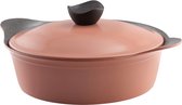 Green Kitchen- Ovenschaal met deksel en handvaten- Roze 24cm