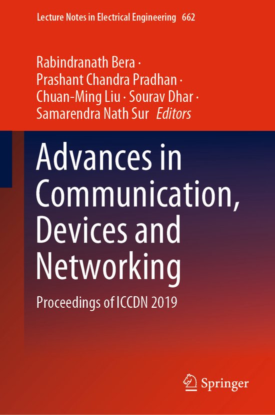 Advances in Communication Devices and Networking - cover