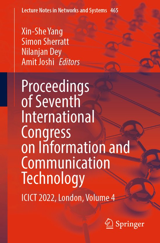 Lecture Notes in Networks and Systems465- Proceedings of Sev ... - cover