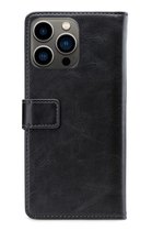 Mobilize Elite Gelly Telefoonhoesje geschikt voor Apple iPhone 13 Pro Hoesje Bookcase Portemonnee - Zwart