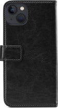 Mobilize Elite Gelly Telefoonhoesje geschikt voor Apple iPhone 13 Mini Hoesje Bookcase Portemonnee - Zwart