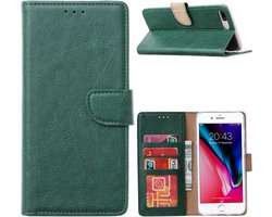 Book Case Groen - Geschik geschikt voor Apple iPhone 7/8/SE (2020)/SE (2022)