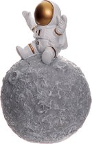 spaarpot astronaut maan planeet ruimtevaart beeld decoratie bedankje weggeefcadeau tafeldecoratie feestdecoratie knutsel hobbyfeest knutsel hobby