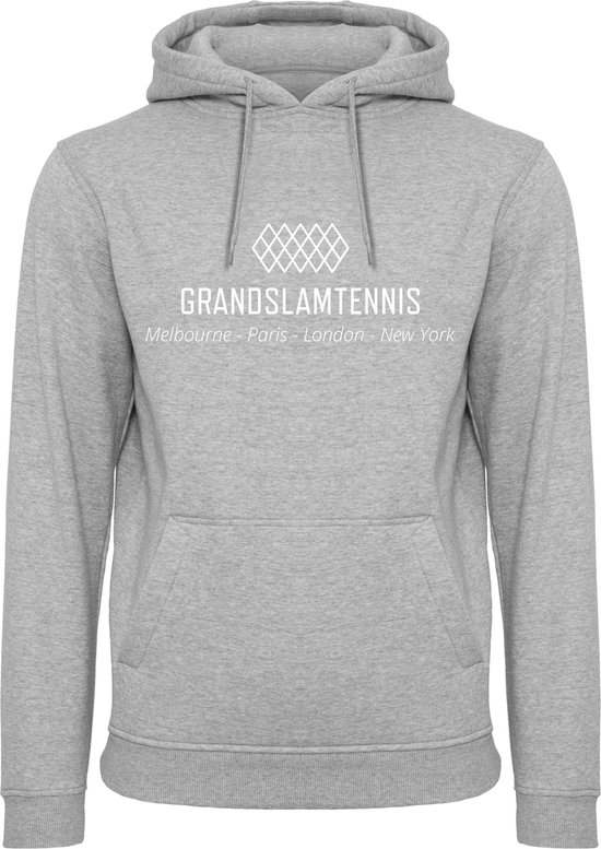 Heren tennis hoodie - grandslam tennis / steden