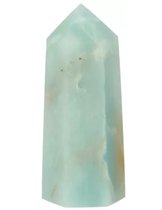 Amazoniet edelsteen punt - 7-8 cm - edelsteen - obelisk - healing crystal - crystal tower - toren
