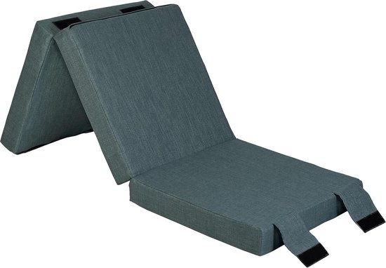 FORTISLINE Vouwmatras 200 x 70 x 10 cm, 3-delige