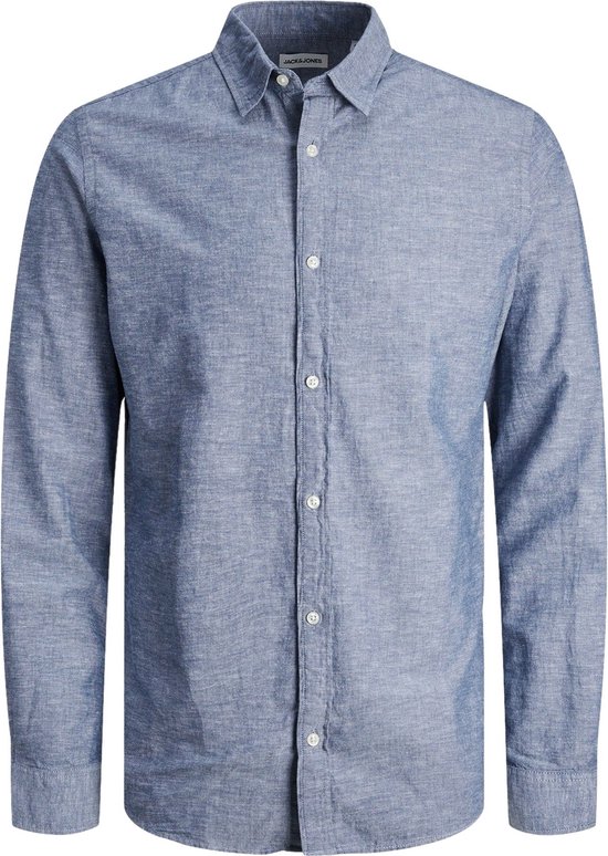 Jack & Jones Linen Overhemd Mannen - Maat 6XL