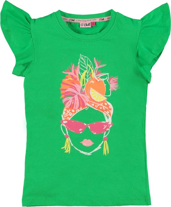 Meisjes t-shirt - Tamar - Groen