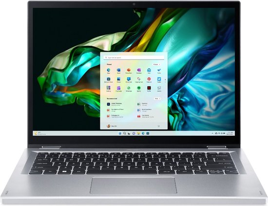 Acer Aspire 3 Spin 2-in-1 | 14 WUXGA Touch (1920x1200) | Intel Core i3-N305 | 8GB DDR5 RAM | 256GB SSD | Windows 11 Home S Mode - Acer - Hoofdafbeelding