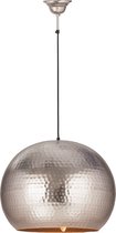 Elfida - Moderne Hanglamp Calisto - Industrieel - Diameter 47cm - Nikkel - Metaal