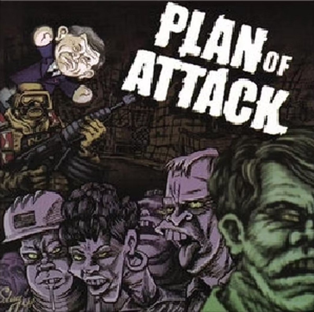 Plan Of Attack - The Working Dead (LP)