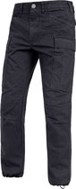 John Doe Regular Cargo Mono Black Black W32/L34 - Maat - Broek