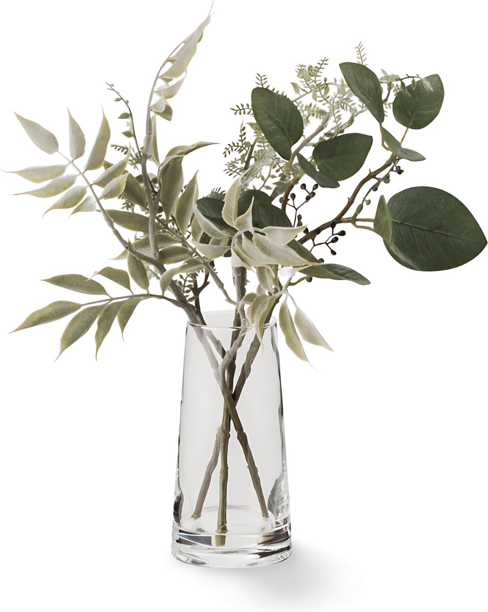Vaas Met Kunstplanten 32 cm