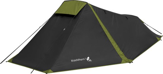 Highlander Blackthorn 1 Xl Lichtgewicht Tent – Zwart – 1 Persoons