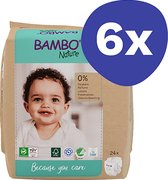Bambo Nature Luiers - Maxi - maat 4 (6x 24 stuks)