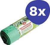 Sacs poubelles écologiques Droguerie Eco (50L) (8x 20 pièces)