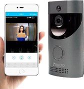 LAKOO-Beveiliging Video Deurbel met Camera en Wifi - Draadloos op Accu, Inclusief Draadloze Gong, 32GB SD-kaart en P2P connectiviteit