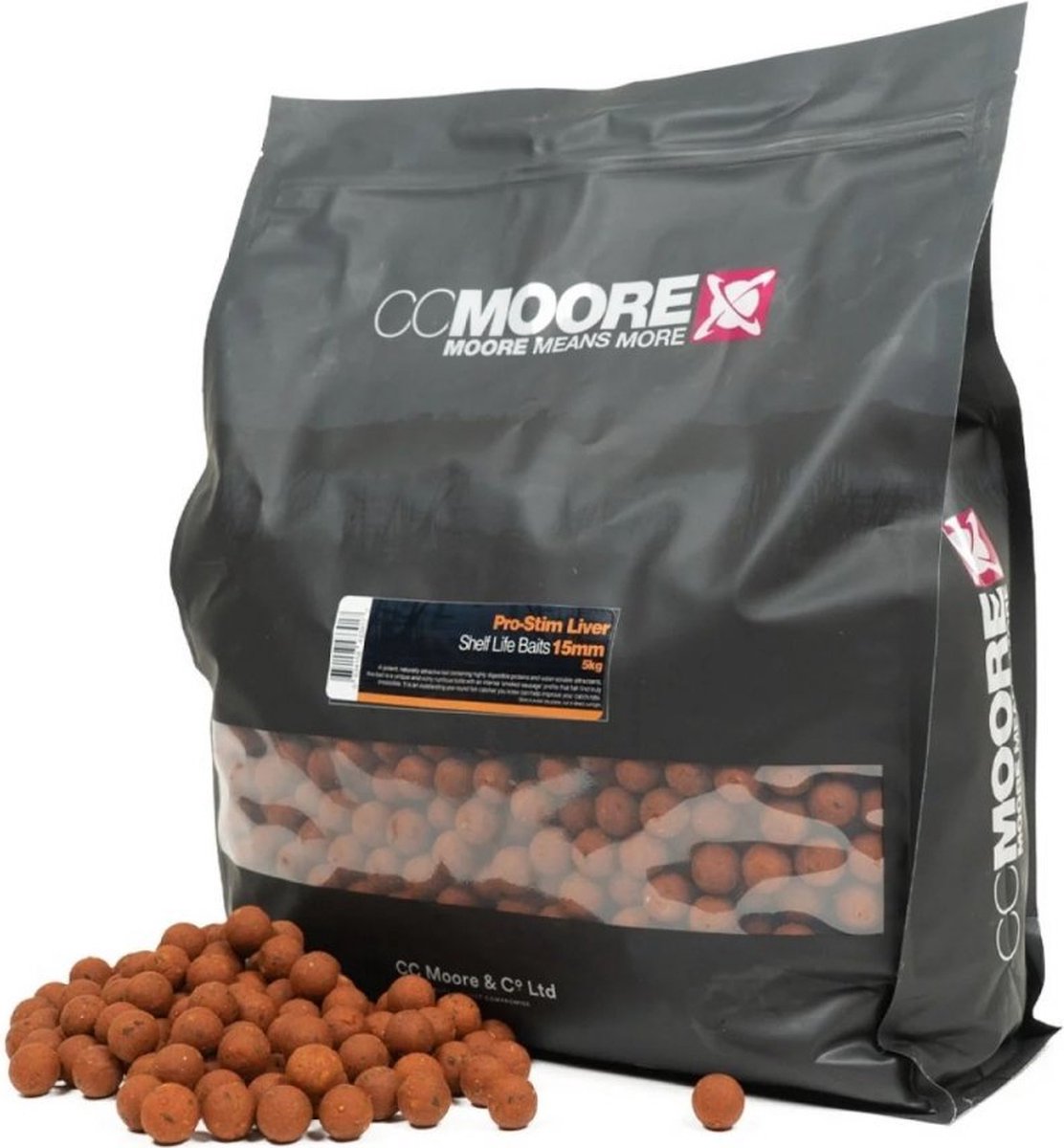 CC Moore Pro-Stim Liver Shelf Life Boilies 24mm 5Kg