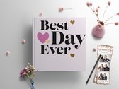 Gastenboek bruiloft 'Best Day Ever'
