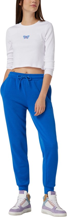 Pantalons de survêtement pour femmes de Premium supérieure / Pantalons de survêtement / Pantalons de sport | Pantalon De Jogging Avec Poches | Bleu - L.