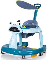Baby Jumper Speelgoed - Kinderspeelgoed 1 & 2 Jaar - Loopwagen - Walker - Bouncer - Blauw