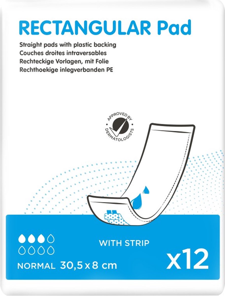 Goedkoopste ID Rectangular Geplastificeerde 30,5 x 8 Strip 30.5 x 8 cm - 30 pakken van 12 stuks