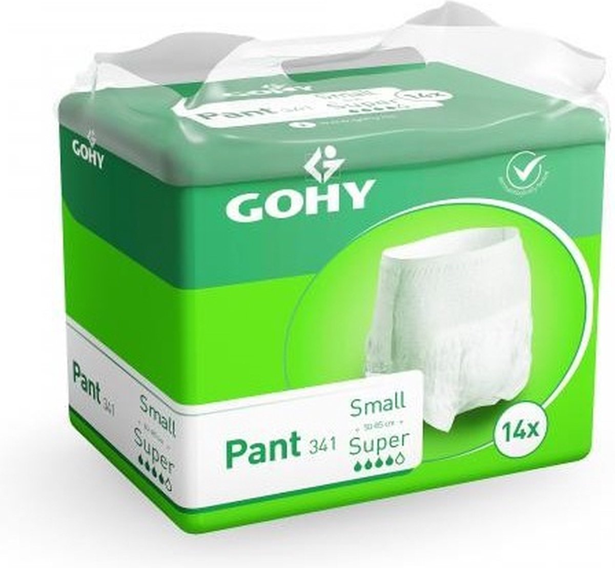 Goedkoopste GOHY Pants Super Small - 1 pak van 14 stuks