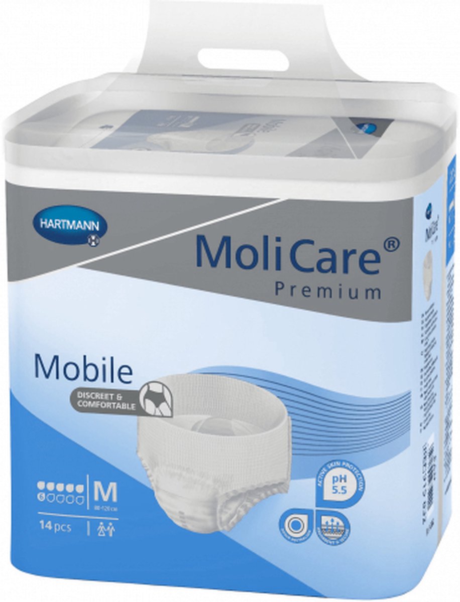 Goedkoopste Hartmann MoliCare Mobile 6 druppels Medium - 10 pakken van 14 stuks