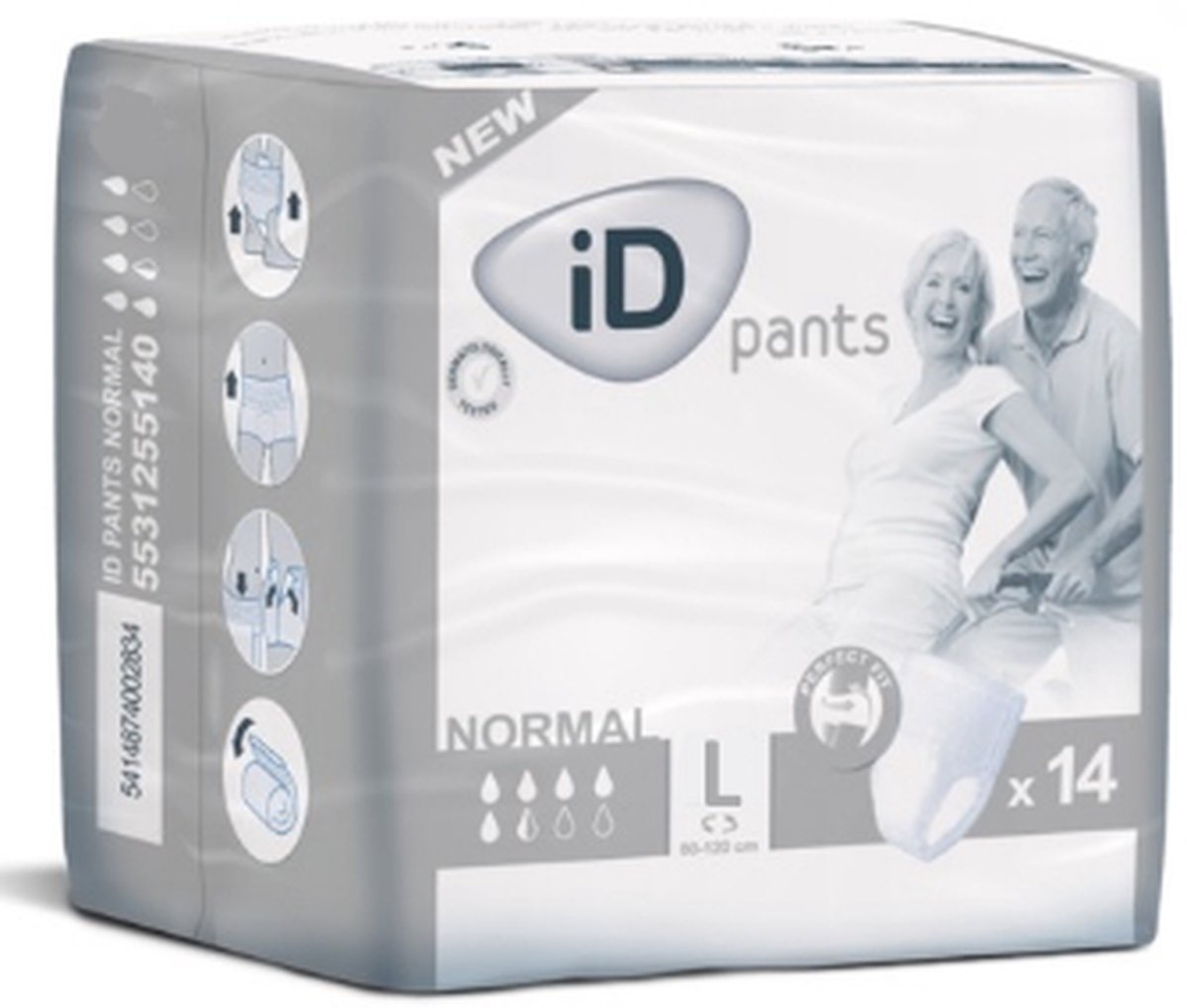 Goedkoopste ID Pants Normal Medium - 1 pak van 14 stuks