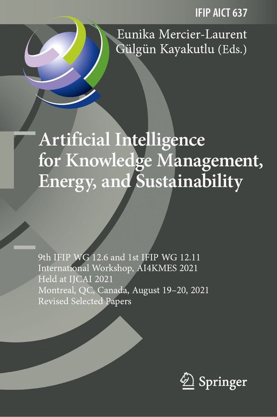 Springer Nature Proceedings Computer Science - Artificial In ... - cover